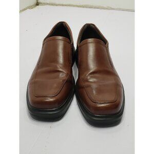 ecco Helsinki 2 Men’s Leather Slip-on Shoes Size US 10- 10, EU 44 Brown Loafers